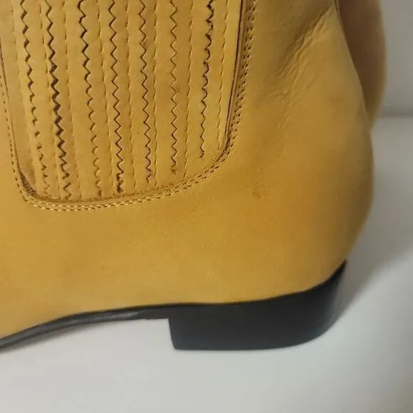 Wild West Charro short boots nobuck honey