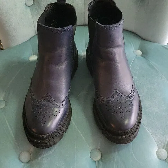 Winter Chelsea boots, leather