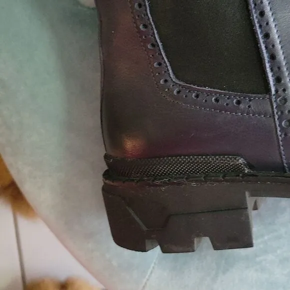 Winter Chelsea boots, leather