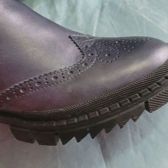 Winter Chelsea boots, leather
