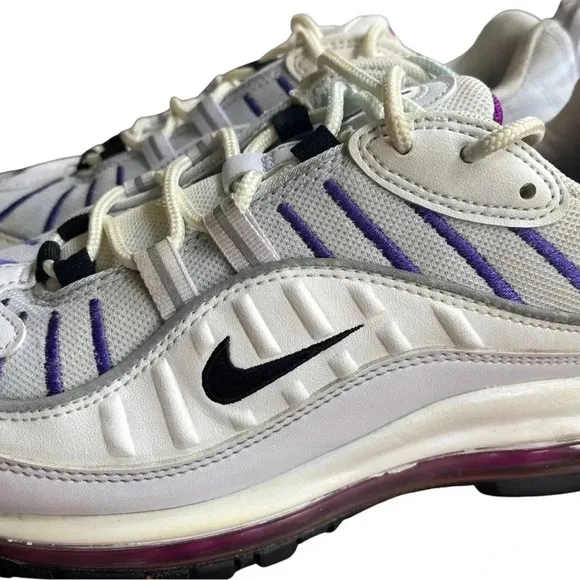 Wmns Air Max 98 'Football Grey athletic fashion sneakers