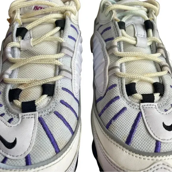 Wmns Air Max 98 'Football Grey athletic fashion sneakers