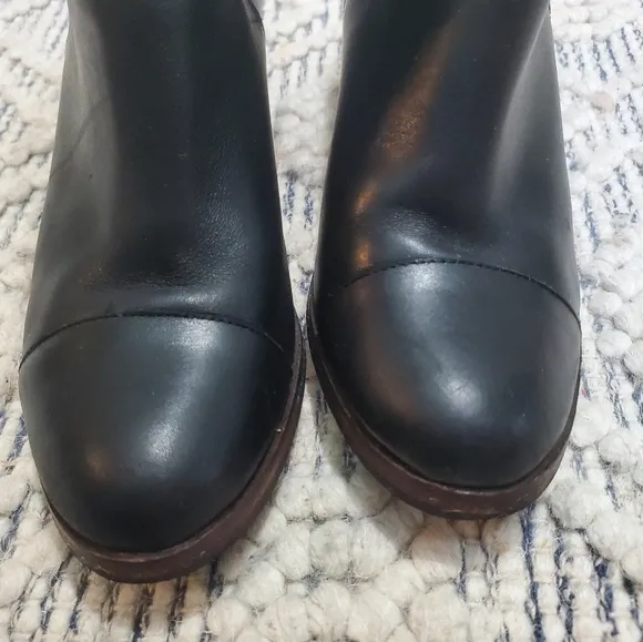 Wolverine 1000 Mile Leather Samantha Pleet Bonny Boots Motorcycle Black Size 9