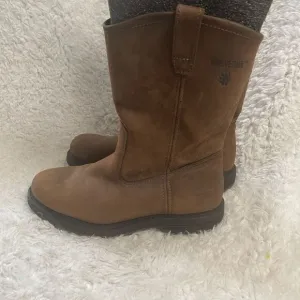 Wolverine Wellington Men’s Tan Leather Biker Boots SZ10.5 W01727