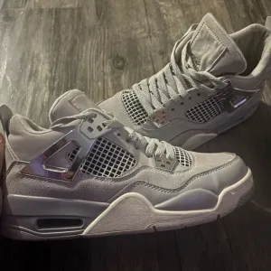 Woman’s Jordan 4 retro frozen moments