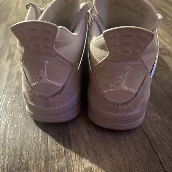 Woman’s Jordan 4 retro frozen moments