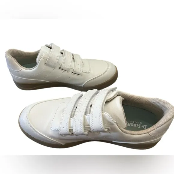 Woman's Slip-On Dr. Scholl's Daydreamer Sneaker White Size 8 Athletic Round toe