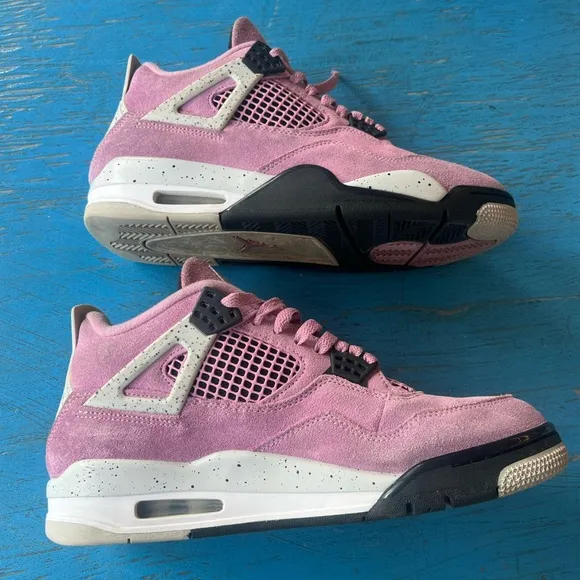 Women Retro 4 Air Jordan Orchid
