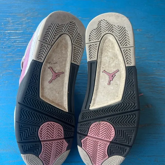 Women Retro 4 Air Jordan Orchid