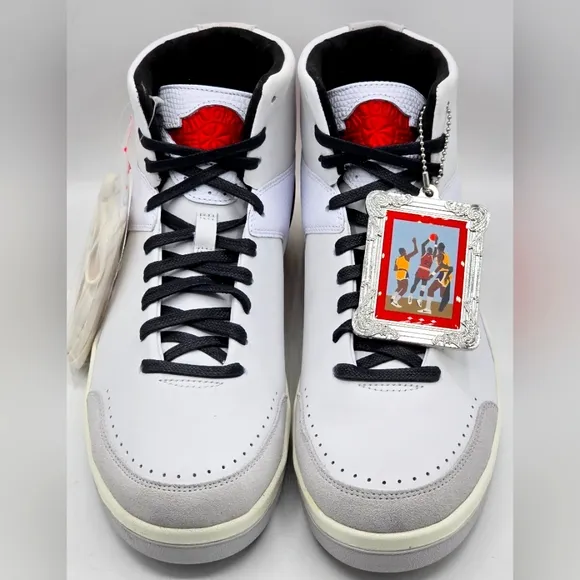 Women's Air Jordan 2 Retro SE &quot;Nina Chanel Abney&quot; Sneakers☆Size 10.5☆Men's 9.0☆