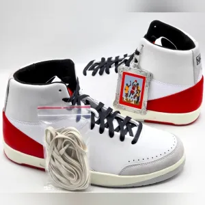 Women's Air Jordan 2 Retro SE &quot;Nina Chanel Abney&quot; Sneakers☆Size 10.5☆Men's 9.0☆
