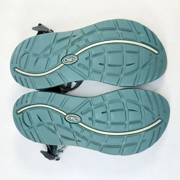 Womens Chaco ZX2 Classic Sandals Angular Teal USA Size 9 Model J106124