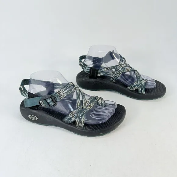 Womens Chaco ZX2 Classic Sandals Angular Teal USA Size 9 Model J106124