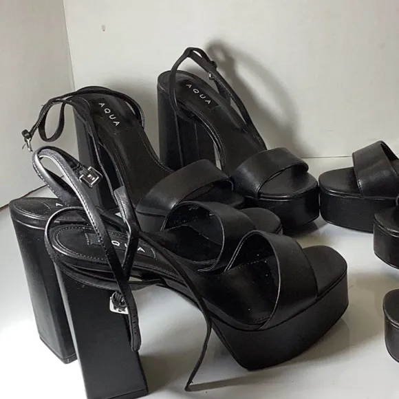 Women's Cher Ankle Strap Platform High Heel Sandals