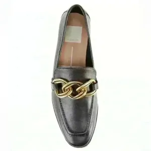 Women’s DOLCE VITA Crys Black Leather loafers/flats. Size 7