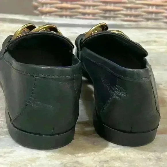 Women’s DOLCE VITA Crys Black Leather loafers/flats. Size 7