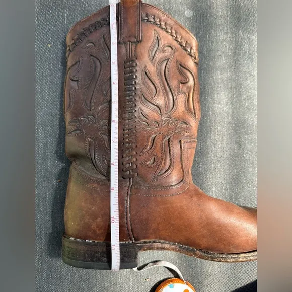 Women’s FRYE Brown Leather Western Boots