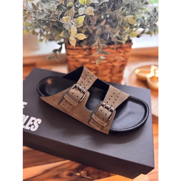 Women’s The Kooples Olive Sandals Size 39 -US 8