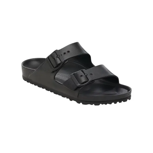 y2k birkenstock arizona black two strap sandals flats shoes