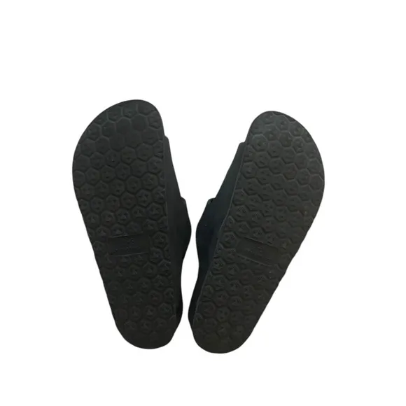 y2k birkenstock arizona black two strap sandals flats shoes