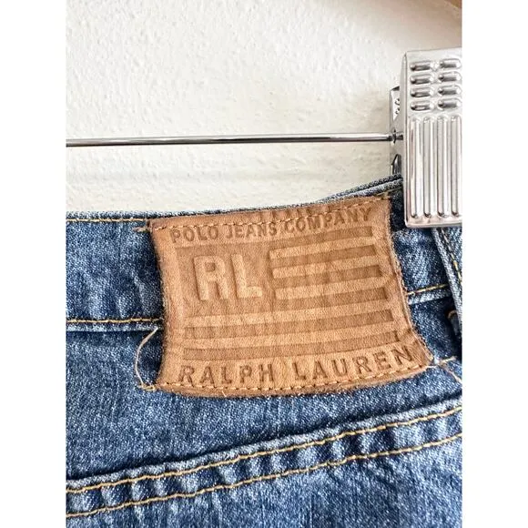 Y2K Polo Ralph Lauren Jean Skirt size 4