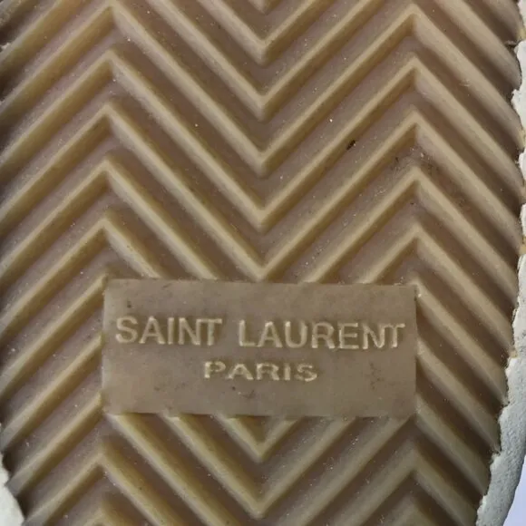 YVES SAINT LAURENT ~ WOMENS 38 ~ TWEED BUFFALO PLAID PARIS SLIP ON SHOE LOAFER