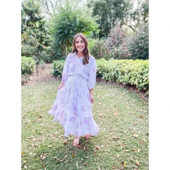 Z Supply Tanya Blurred Maxi Dress
