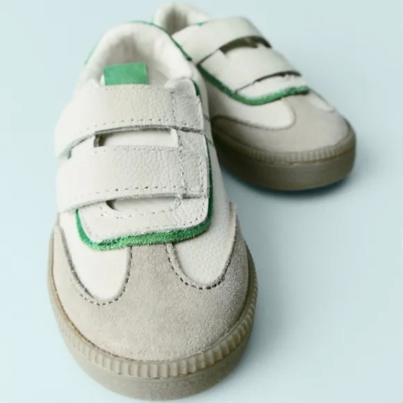 ZARA BABY LEATHER SNEAKERS