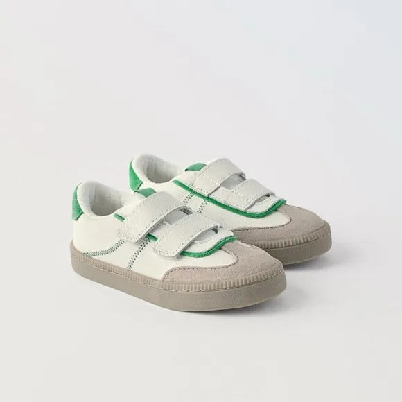 ZARA BABY LEATHER SNEAKERS