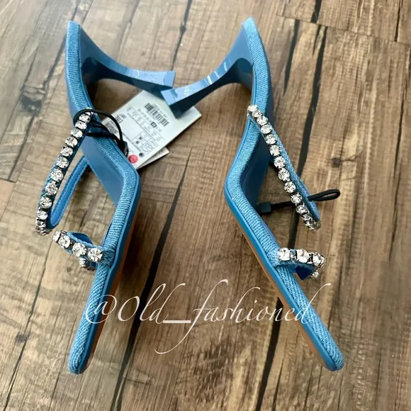 ZARA Denim Sandals