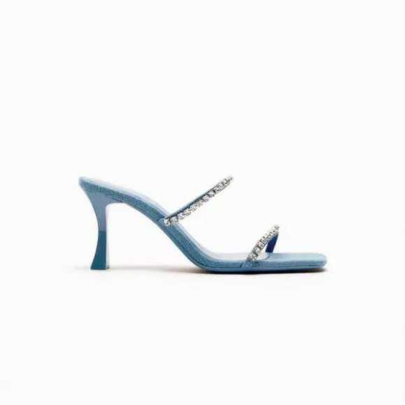 ZARA Denim Sandals