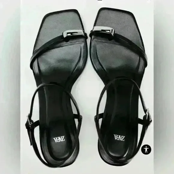 Zara embellished sandals
