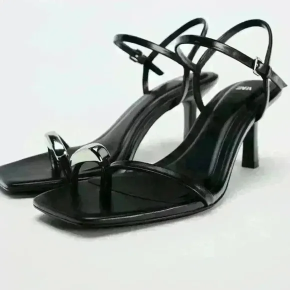 Zara embellished sandals