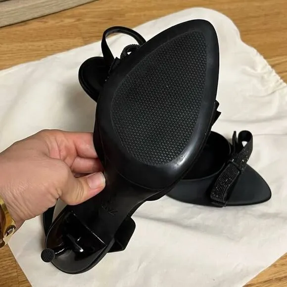 ZARA Embellished Slingbacks NWT