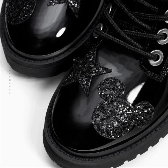 Zara Girls Mickey Mouse Boots
