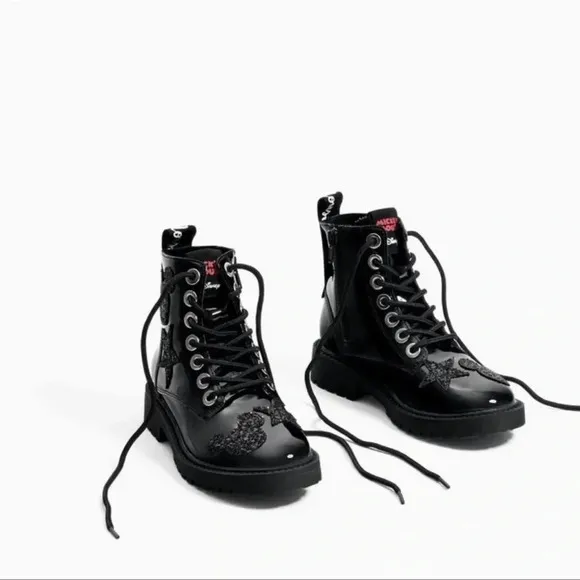 Zara Girls Mickey Mouse Boots