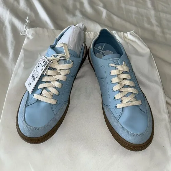 ZARA Kids | Blue | RETRO LEATHER SNEAKERS