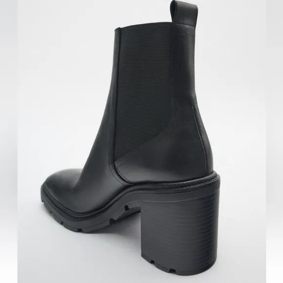 Zara Leather Boots