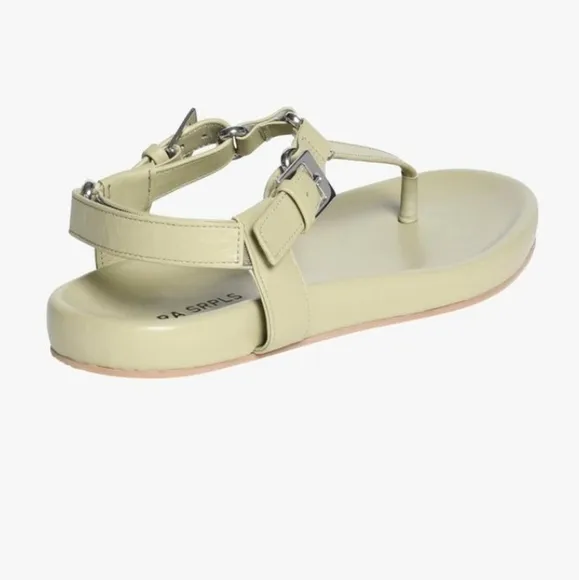 Zara SRPLS Leather Sandals