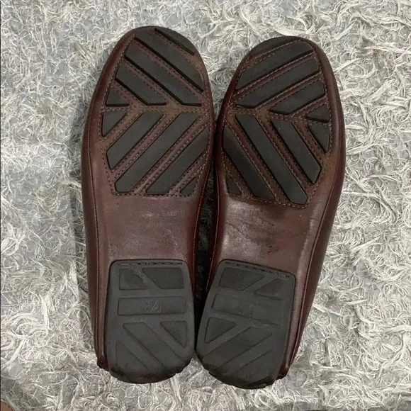 Zegna Leather bit Driver loafers