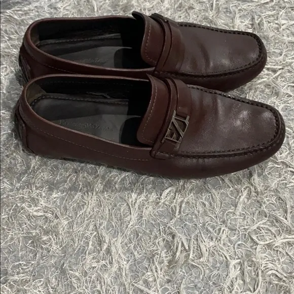 Zegna Leather bit Driver loafers