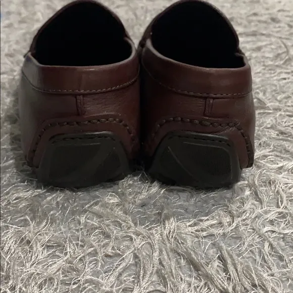 Zegna Leather bit Driver loafers
